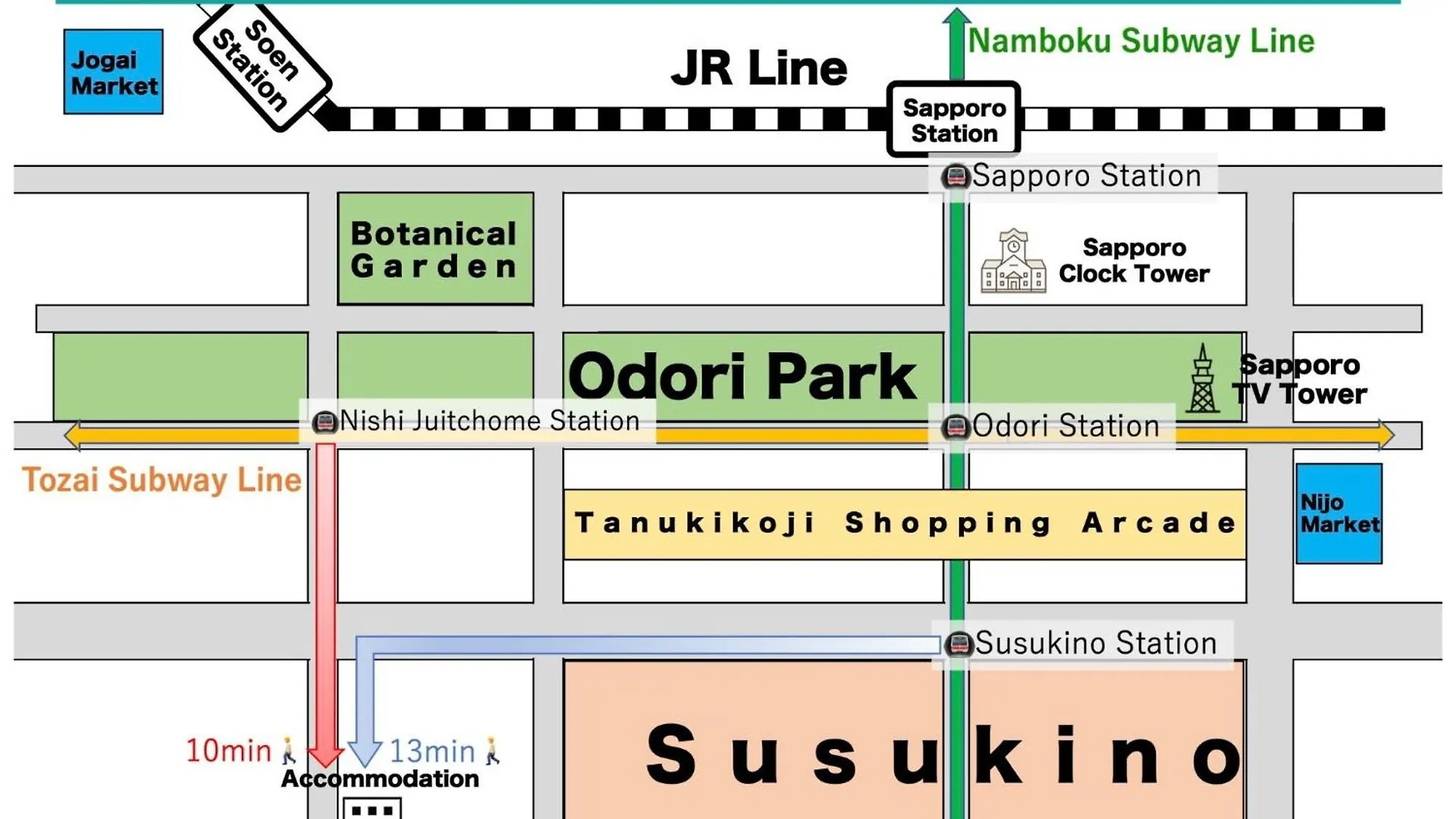 Endless Mitsui Minami 5Jo II - Vacation Stay 18343 Sapporo Apartment